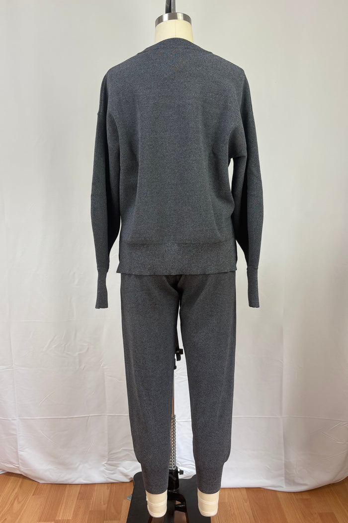 Camilla & Marc charcoal Grey Marle Tracksuit 2 pieces