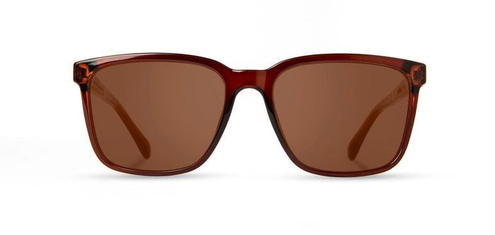 CAMP Crag Sunglasses Arches Edition facing forward in brown tortoiseshell frame with brown lenses