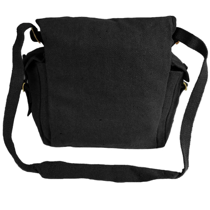 Canvas Haversack - Black - Bushtracks - Shoulder Bags