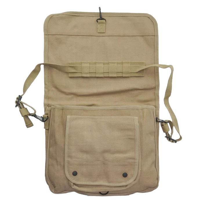 Canvas Paratrooper Emblem Messanger Bag - Army and Outdoors - Shoulder Bags
