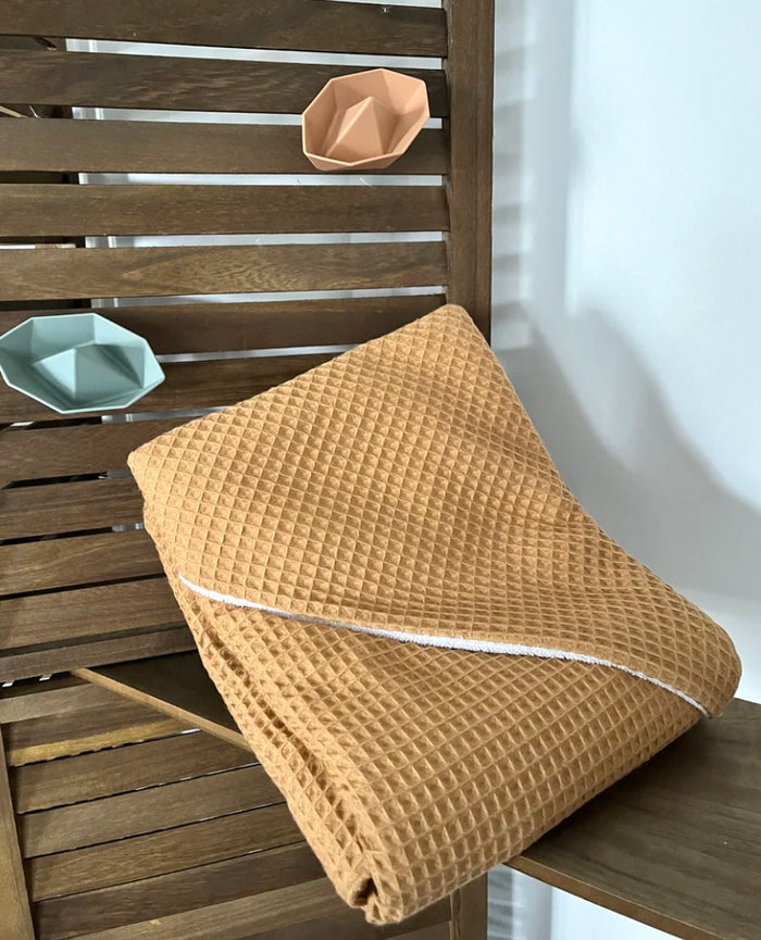 Cape de bain tablier | Camel