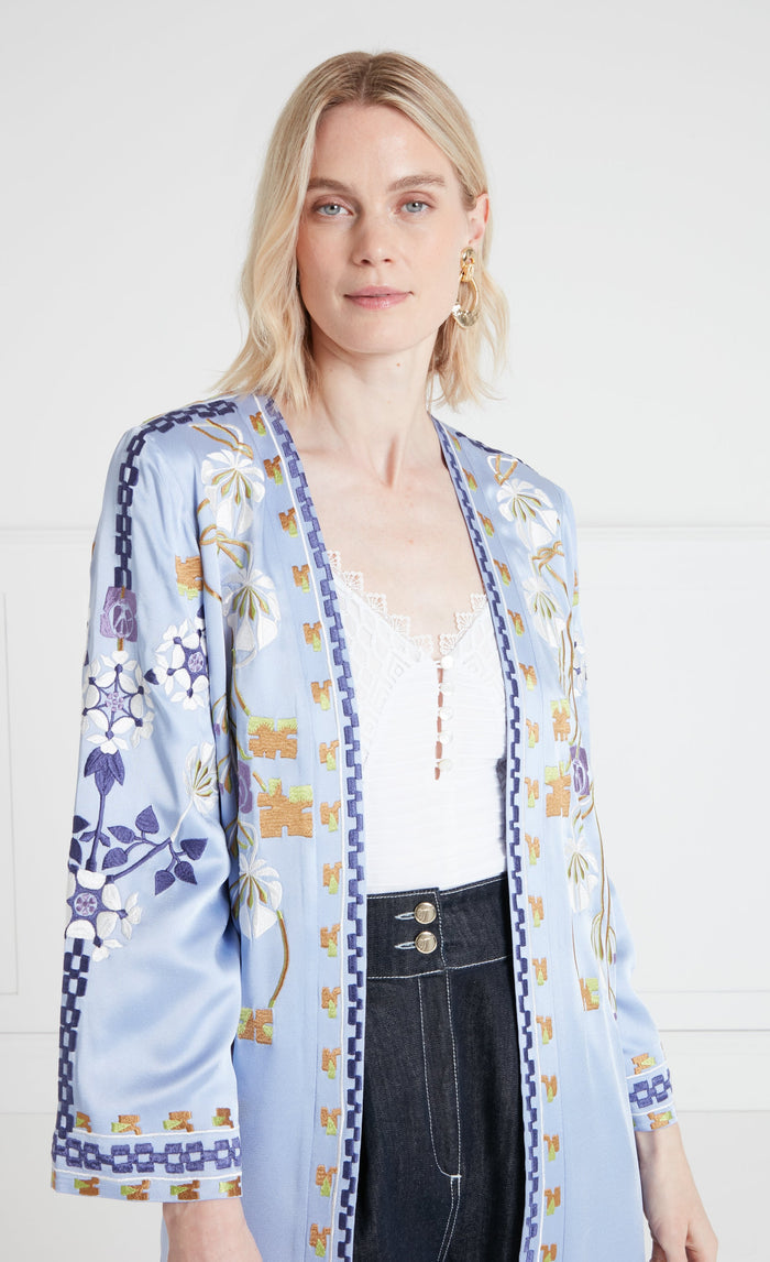 Casa Coat - Blue