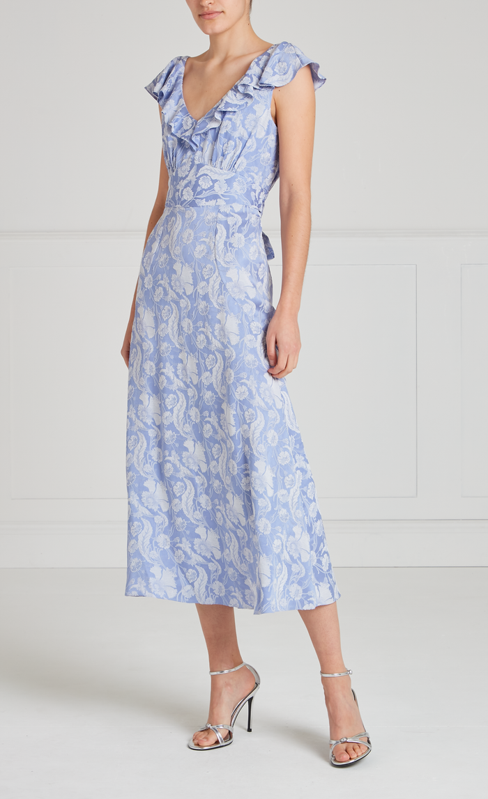 Celine Dress - Lavender Blue