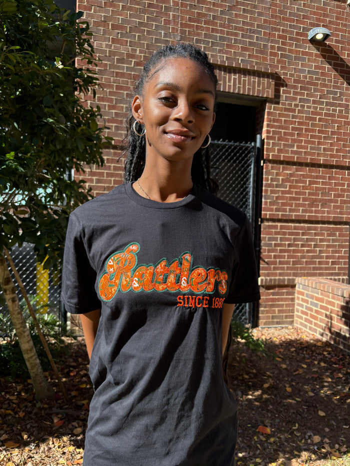 CG Rattler Script Embroidered Tees