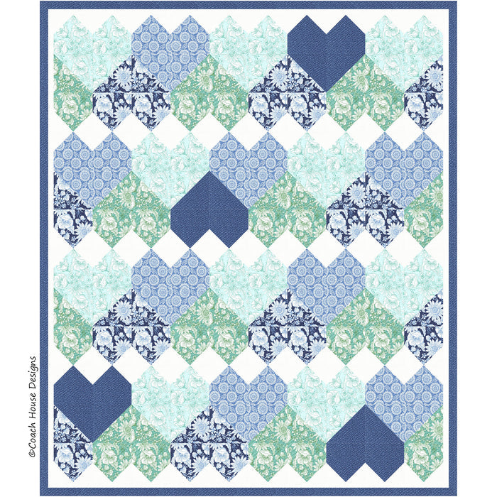 Chain of Hearts Quilt Pattern