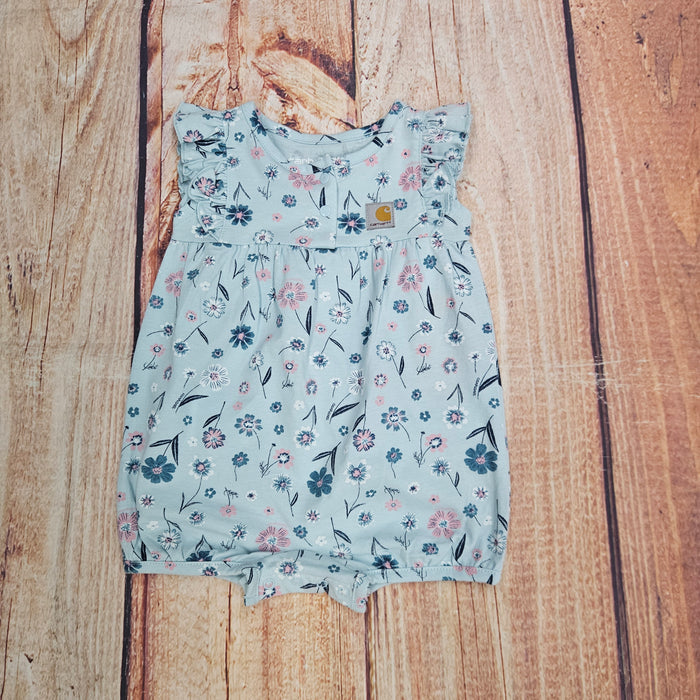 CLEARANCE CARHARTT SLEEVELESS FLORAL ROMPER CM 9761