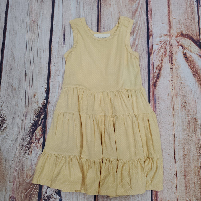 CLEARANCE MABEL AND HONEY GOIN BANANAS POLKA DOT DRESS