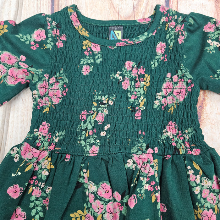 CLEARANCE NORUK FOREST GREEN FLORAL TUNIC