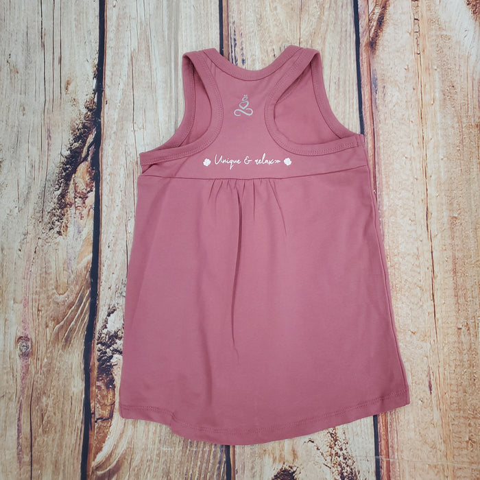 CLEARANCE Noruk Rose Tank Top with Scrunchie