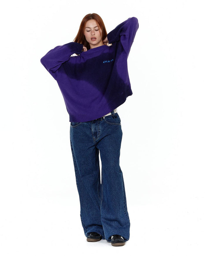 CLOUDY KNIT SAPPHIRE - COLD CULTURE #woman