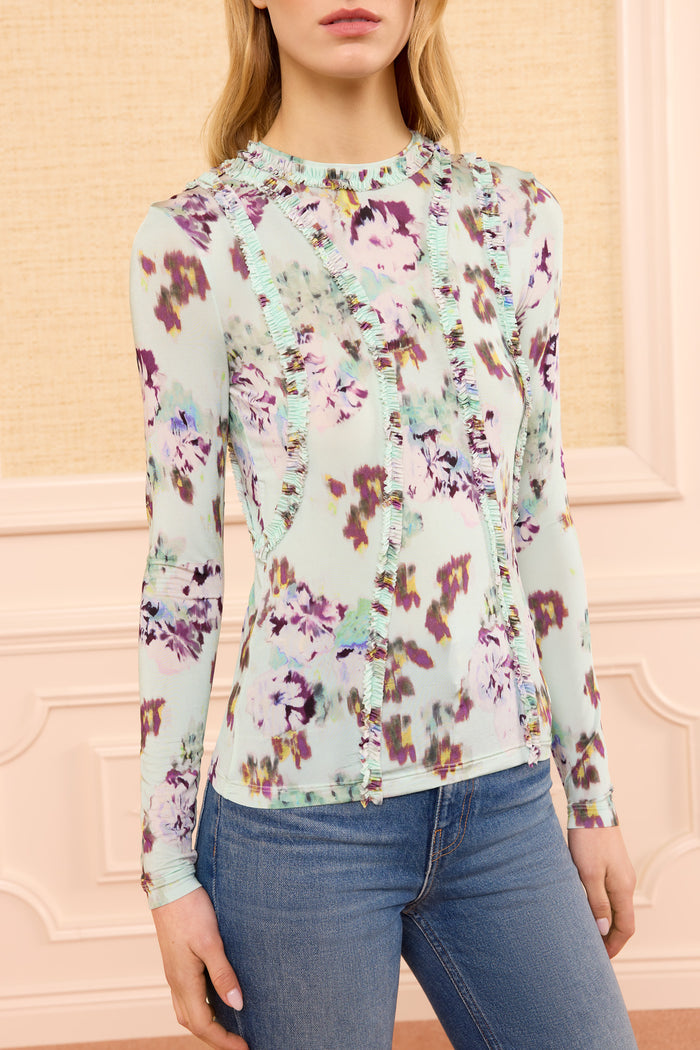 Clover Jersey Top - Oasis