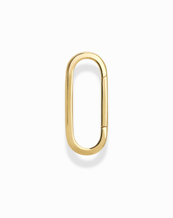 Coco Smooth Carabiner - Mod + Jo - Jewelry built to last, advanced plating technology