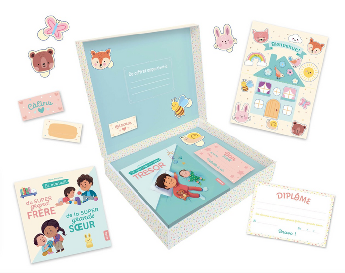 Coffret | Je deviens grand frère / grande soeur