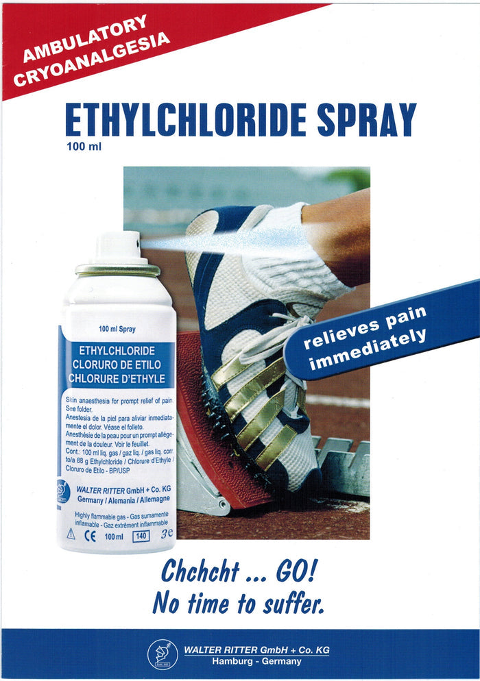 ETHYLCHLORIDE COLD SPRAY - First Aid + - Arcade Sports