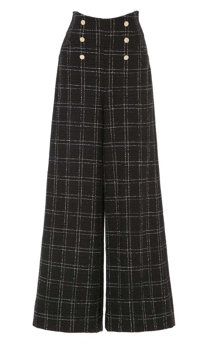 Colonel Trousers - Black Check