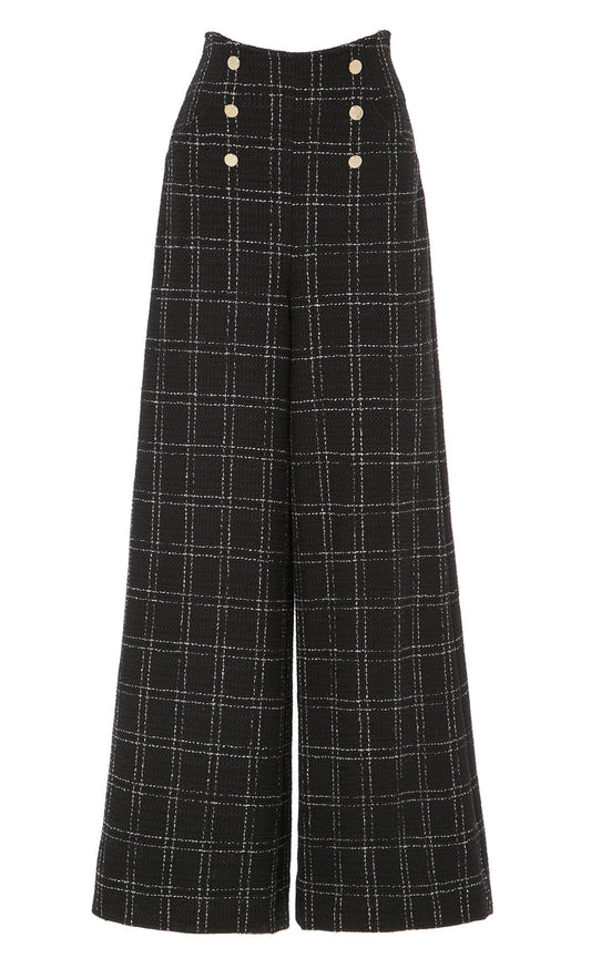 Colonel Trousers - Black Check