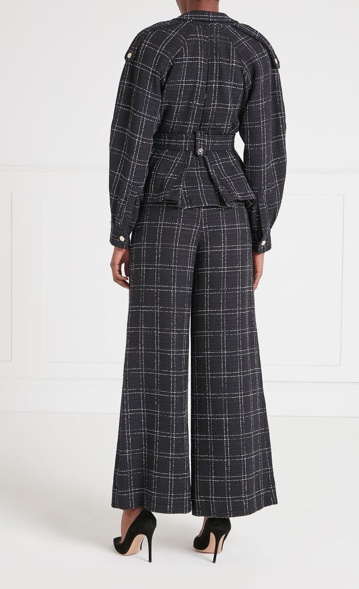 Colonel Trousers - Black Check
