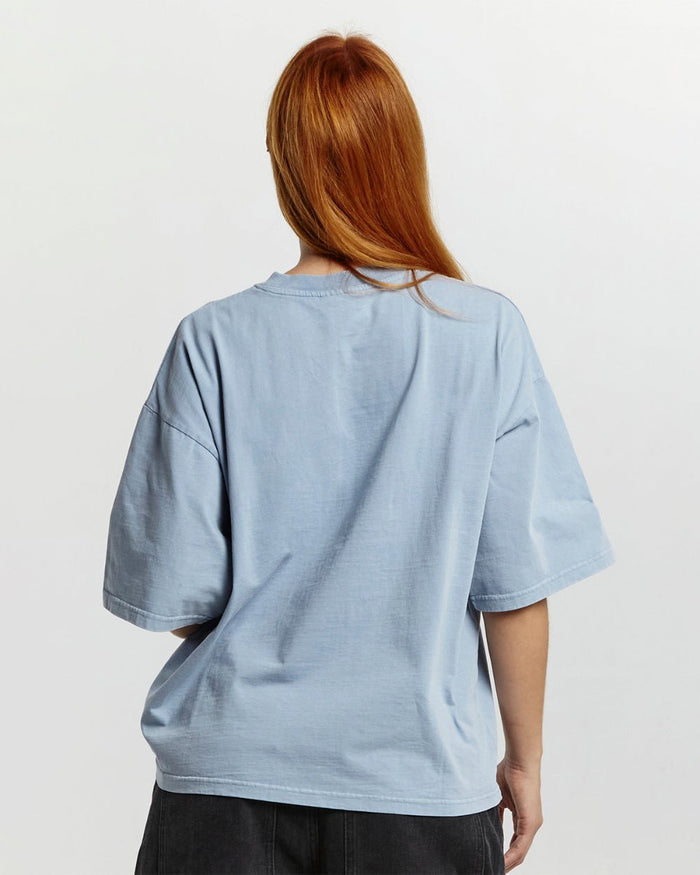 COMPANY TEE SHADY BLUE - COLD CULTURE #woman