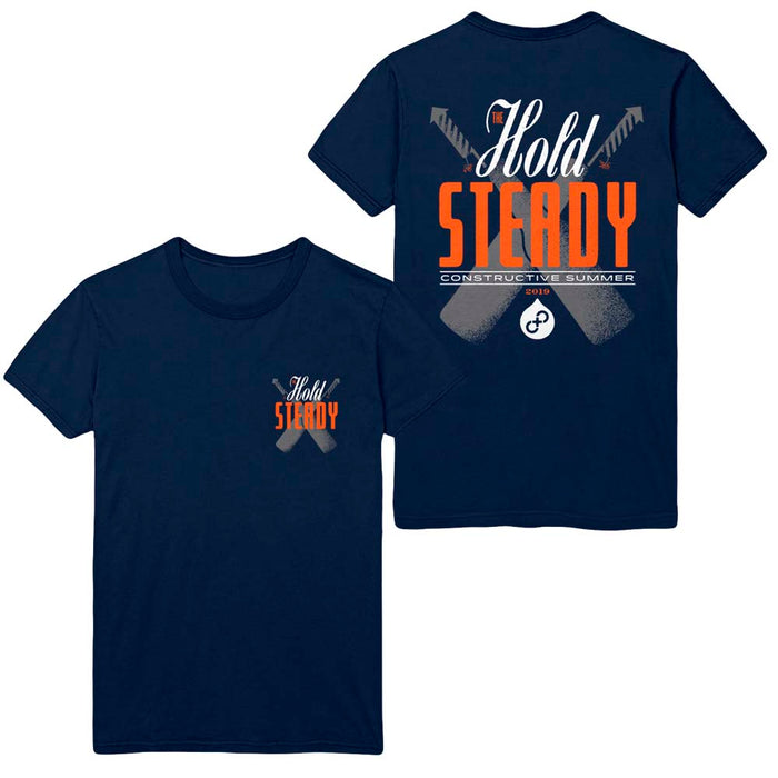 the hold steady Constructive Summer - 2019 Navy T-Shirt