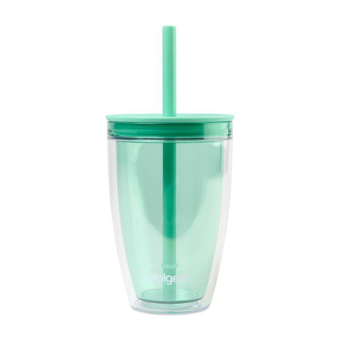 Cool Gear® Oasis Straw Bottle - 14 Oz.