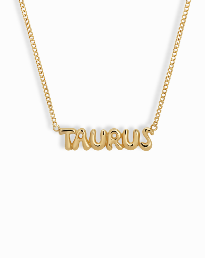 Cosmo Bubble Zodiac Pendant - Mod + Jo - Jewelry built to last, advanced plating technology