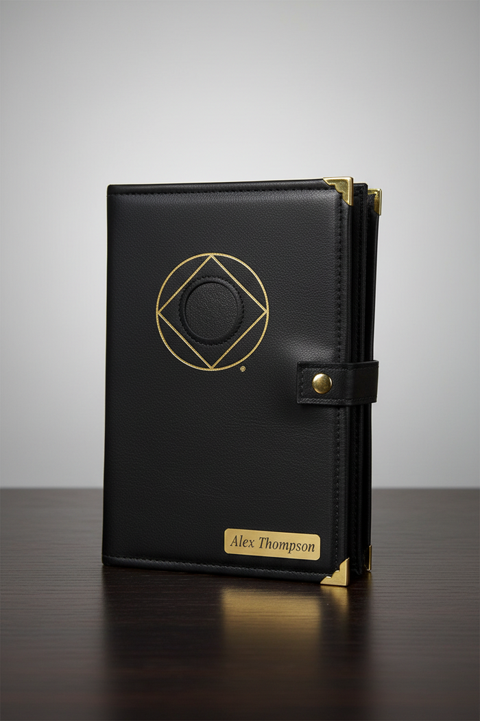Cover - Custom Genuine Leather Double Book Cover- 6th ed