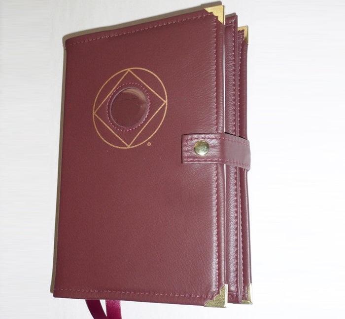 Cover-NA Genuine Leather Double Book Cover- 6th ed