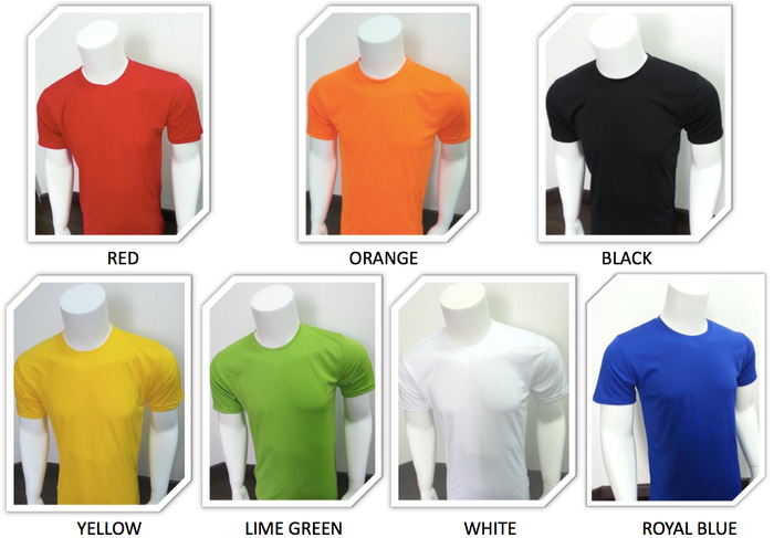 Performance Dri Fit Crew Neck Tee Colours - Arcade Sports