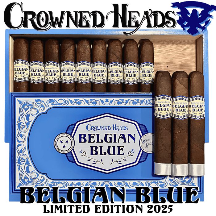 CROWNED HEADS BELGIAN BLUE L.E. 2025 - Cigar Federation