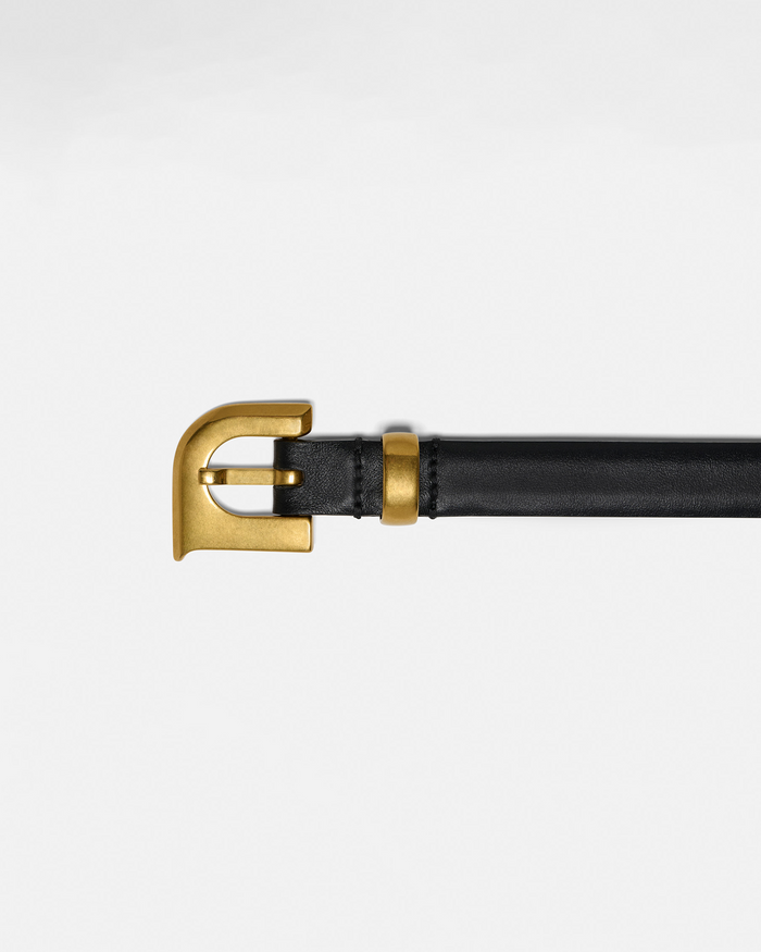 Darbie - Monogram belt - Black