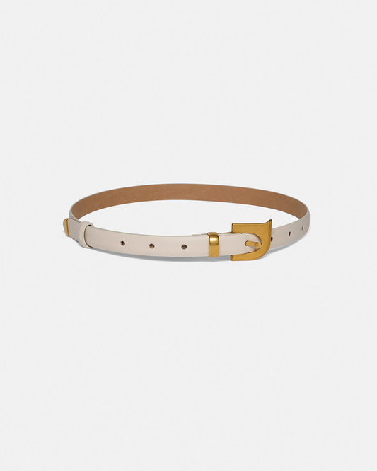 Darbie - Monogram belt - Off White