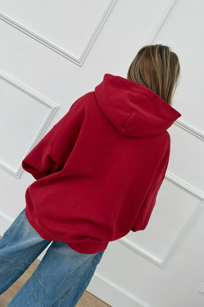 Darlin' Varsity Oversized Hoodie