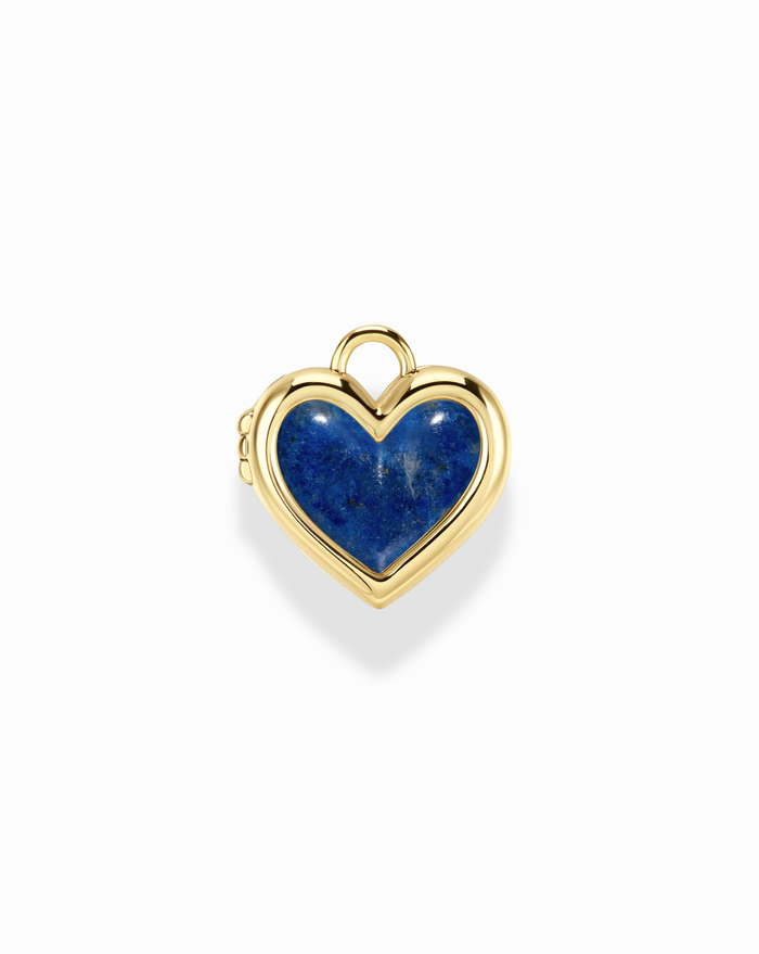 Davie Heart Birthstone Locket Charm - Mod + Jo