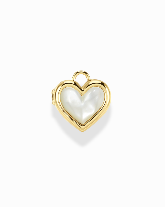 Davie Heart Birthstone Locket Charm - Mod + Jo