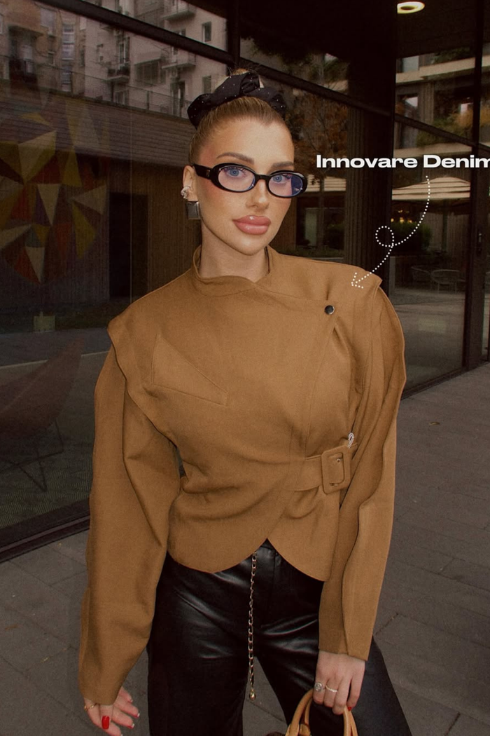 Dax Balloon Sleeve Jacket