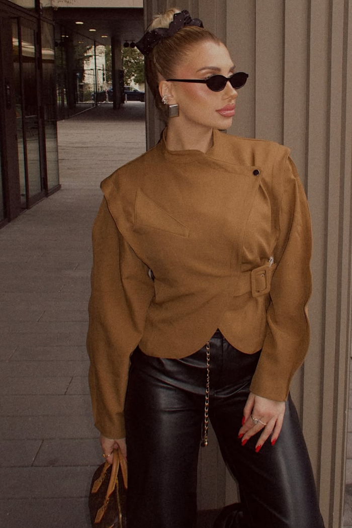 Dax Balloon Sleeve Jacket