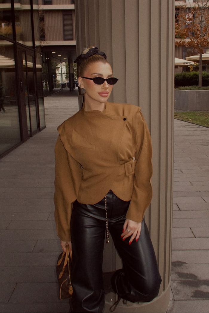 Dax Balloon Sleeve Jacket