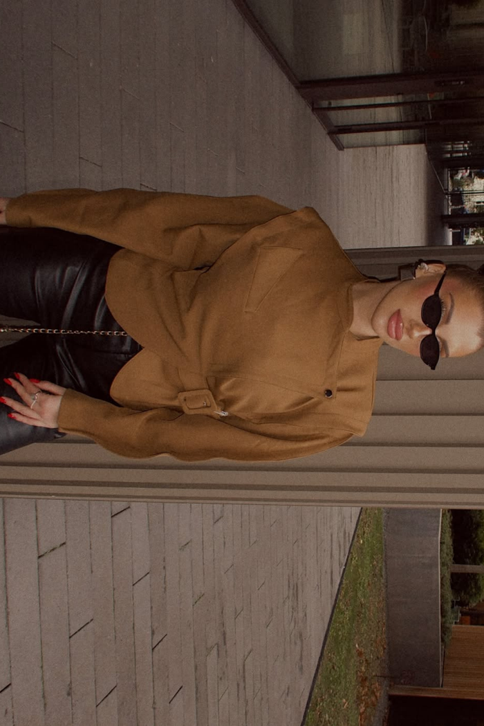 Dax Balloon Sleeve Jacket