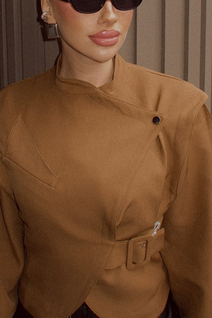 Dax Balloon Sleeve Jacket