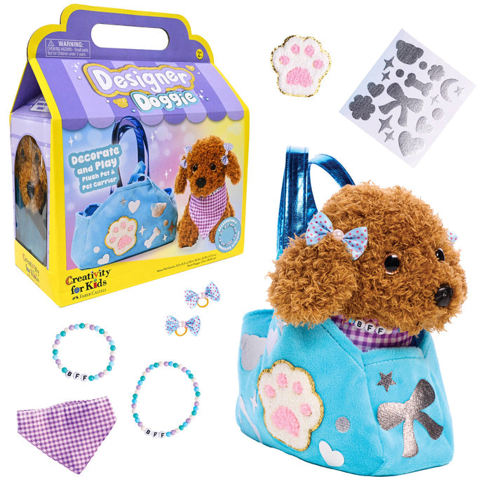 Decorate Your Own Designer Doggie Craft Kit for Kids - Wee Bee Baby Boutique