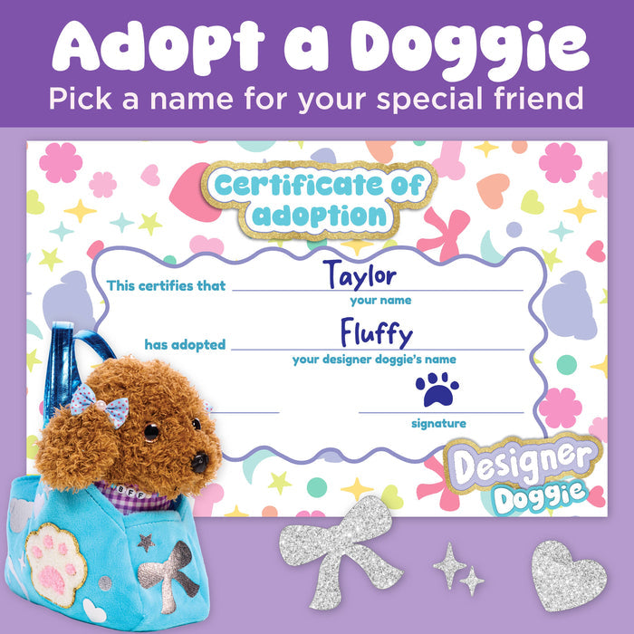 Decorate Your Own Designer Doggie Craft Kit for Kids - Wee Bee Baby Boutique