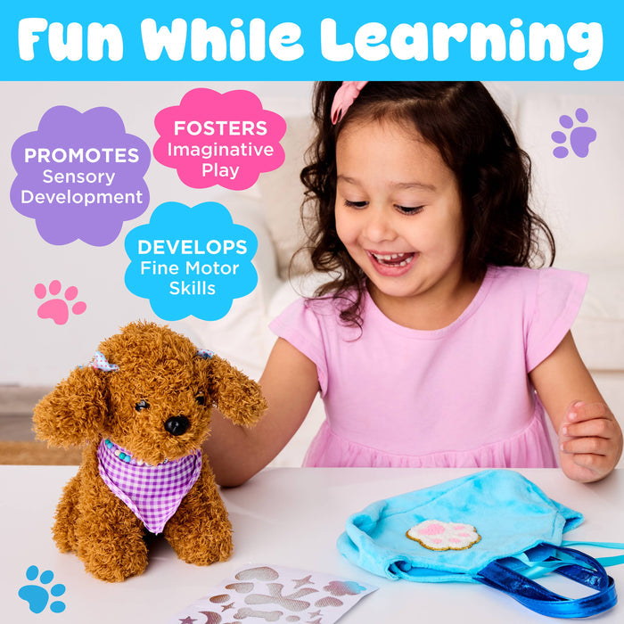 Decorate Your Own Designer Doggie Craft Kit for Kids - Wee Bee Baby Boutique