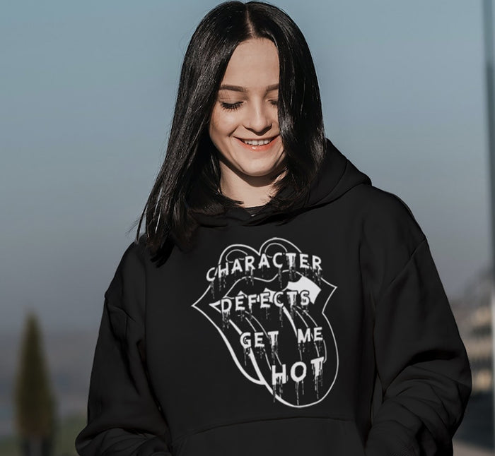 Defects Get Me Hot Pullover Hoodie