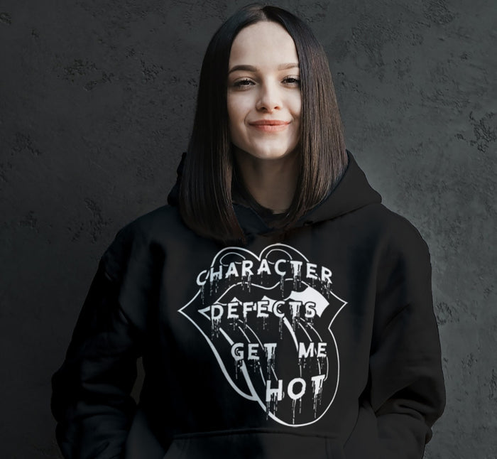 Defects Get Me Hot Pullover Hoodie