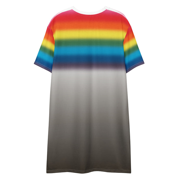 Descendants of The Island Soft Rainbow T-shirt dress