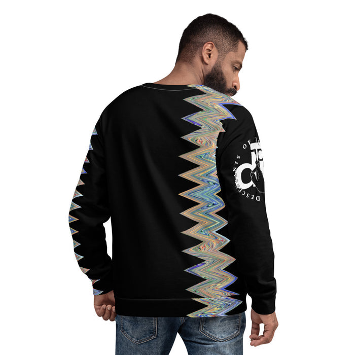 Descendants of The Island Zigzag Design Unisex Sweatshirt
