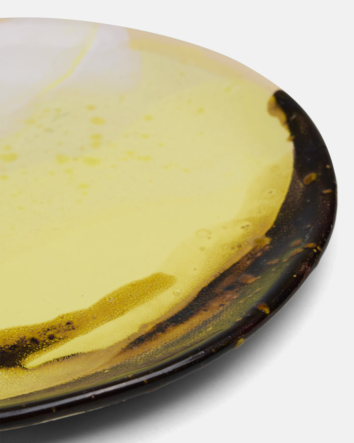 Dessert Plate - Clay dessert plate - Multicolor