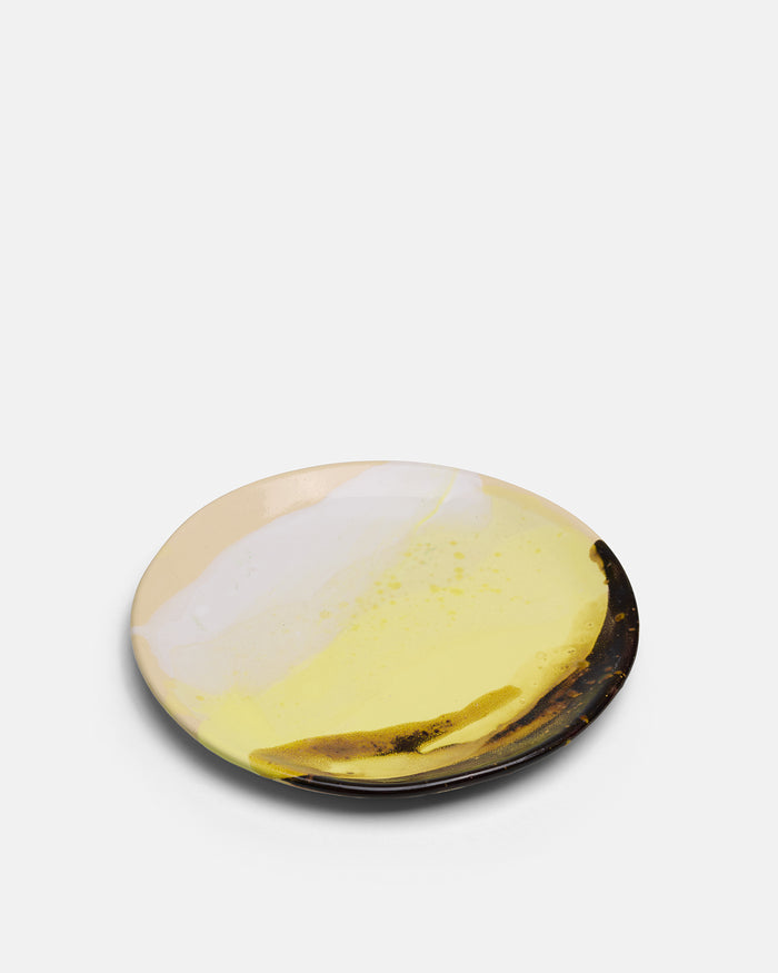 Dessert Plate - Clay dessert plate - Multicolor