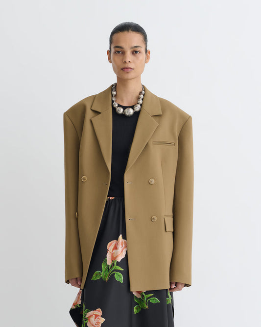 Diante - Boxy Blazer - Brown