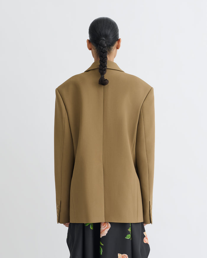 Diante - Boxy Blazer - Brown